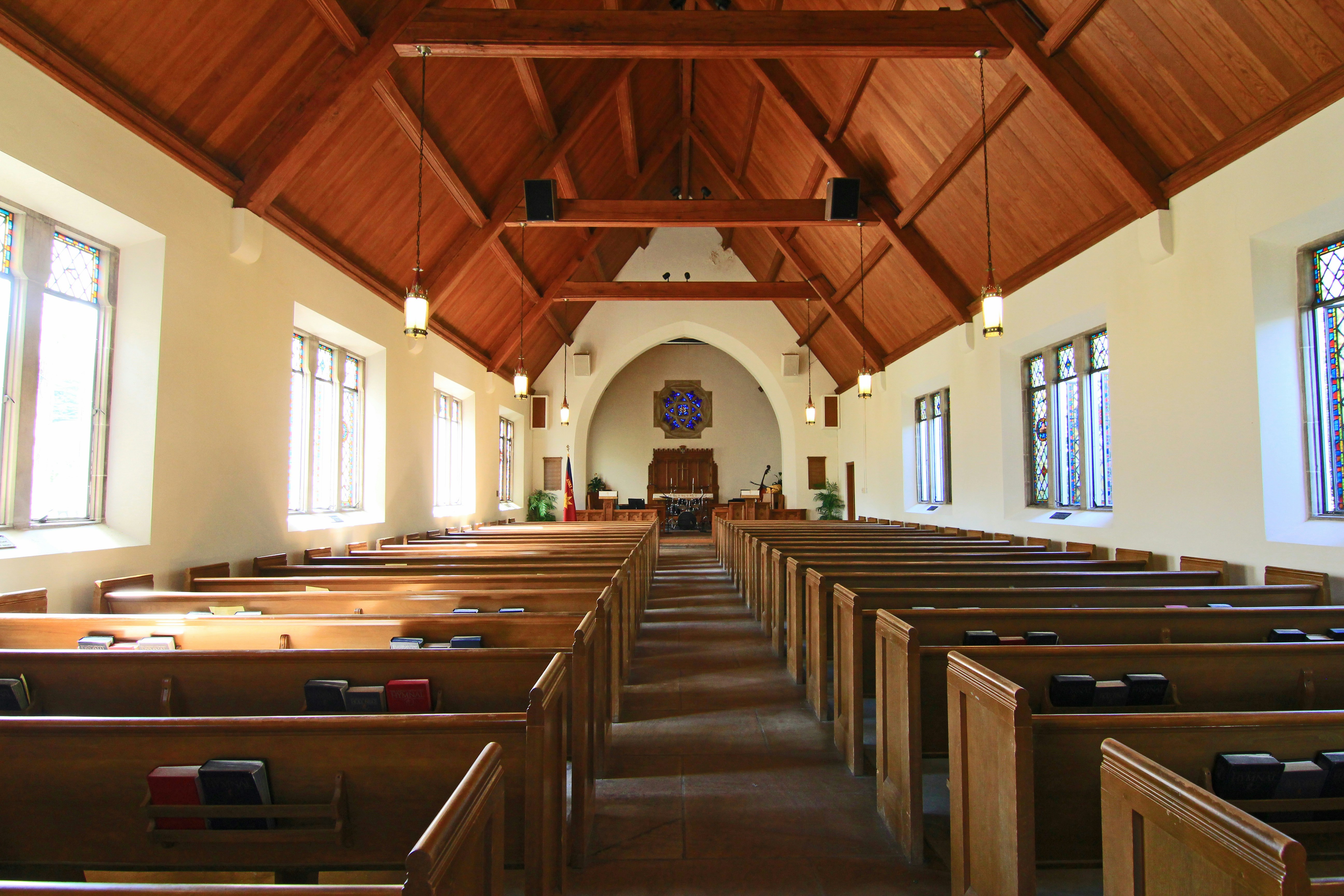Welcoming church sanctuary